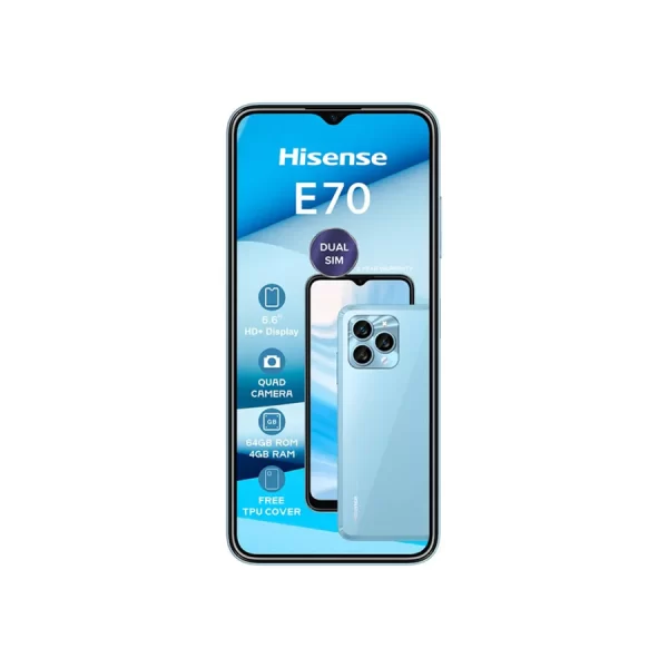Hisense 6.6″ Android13 Dual Sim E70